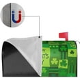 thumbnail image 4 of Shamrock St. Patrick''s Day Spring Mailbox Covers Magnetic Letter Post Box Cover Mail Wraps Garden Decorations Standard Size 21 X 18 in, 4 of 6