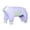 Purple, variant on Four-Legged Pet Sun Protection Shirt, Breathable Lightweight Apparel Easy to Put On Take Off & Clean for Dogs Cats,Light Blue,L