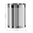 thumbnail image 4 of Oggi Stainless Steel Utensil Holder Small, 4 of 4