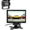 Backup Camera And Monitor 7 Inch 2.4G Wireless Receiver On-Board Display Wireless Vehicle Parking Assistance System Night Vision With Camera