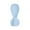 Dark Blue, variant on Infant Feeding Spoon Set Easy Attach To Baby Food Pouches Silicone Baby Food Pouches Spoon Attachments Easy To Use，1PC