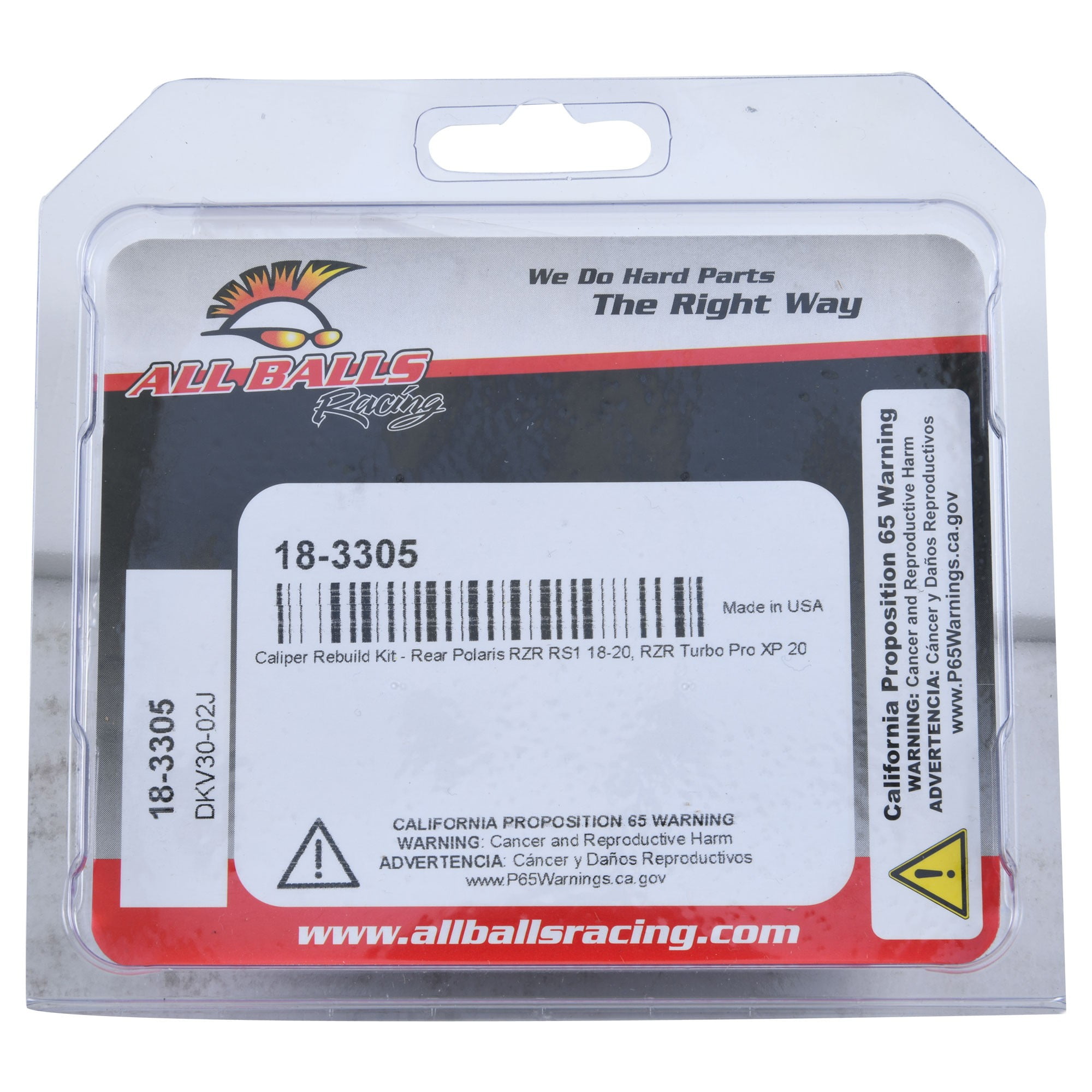 All Balls Racing 18-3158 Caliper Rebuild Kit