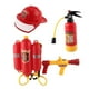 thumbnail image 5 of Juego de juguetes de agua de bombero para niños, rociador de agua, disfraz de juego de rol 3 piezas, 5 of 9