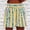 Black, variant on LINGLANG Women's Fashion Striped Casual Elastic Waist Pocket Shorts Vertical Stripe Fit Summer Beach Shorts Comfortable Daily Lounge Wear