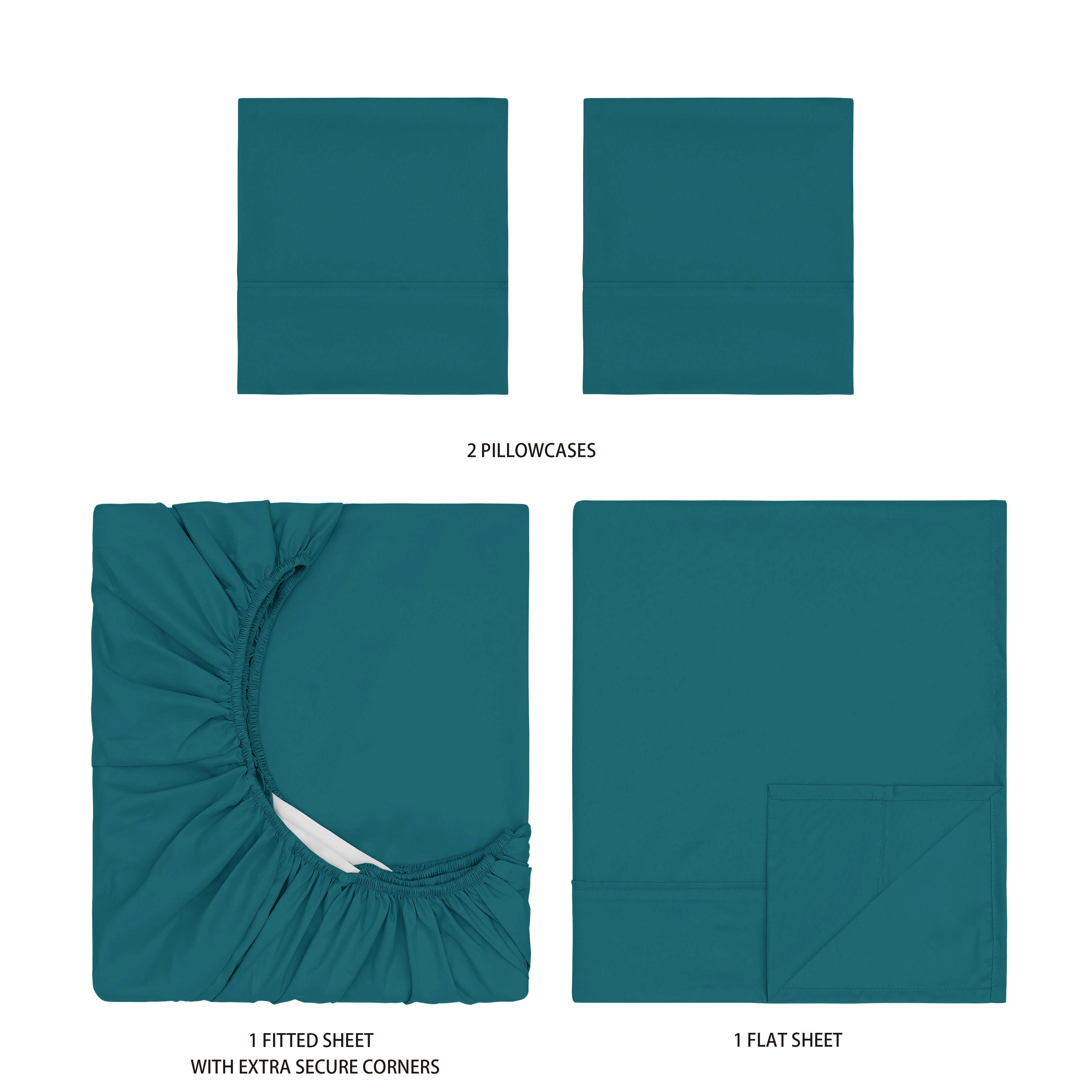 Mainstays Super Soft Brushed Microfiber Queen Sheet Set photo 5
