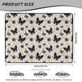 thumbnail image 4 of Bulopur Gothic Purple Bat Car Trunk Mat 29" x 39", Boho Moon Sun Bat Seamless Cargo Liner, Waterproof Non-Slip Rear Cargo Mat for Halloween Vehicle Decor, 4 of 4