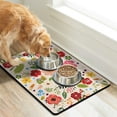 thumbnail image 2 of Dog Food Mats for Floors, Absorbent Quick Dry Pet Cat Food Mat, Dog Bowl Mats for Food and Water Dispenser Mat, Eco-Friendly Dog Accessories Pet Supplies 12"x20", 2 of 6
