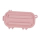thumbnail image 5 of Soporte de tapa de olla de silicona fácil de limpiar con una forma linda para organizar ollas y sartenes. rosa, 5 of 9