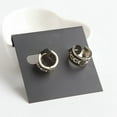 thumbnail image 3 of Boucles d'Oreilles Émaillées Signature C pour Femmes, 3 of 3