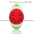 thumbnail image 2 of Squeaky Dog Toys for Small Dogs Rose Red Watermelon Plush Dog Chew Toy Interactive Squeaking Pet Toy for Boredom Relief Anxiety Reducer Soft Cotton Stuffed Puppy Toy, 2 of 9