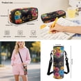 thumbnail image 7 of Yspwyqan Black Cat Backpack Set Kids Girls, Wild Floral 4 Piece Backpack Lunchbox Set with Pencil Case, 17 Inch Lightweight Padded Straps Bag for Elementary Middle School, 7 of 7