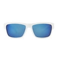 thumbnail image 2 of Panama Jack Polarized White Rectangle Sunglasses w/ Navy Cord, 100% UVA-UVB Lens Protection, Scratch & Impact Resistant, 2 of 6
