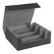 thumbnail image 2 of 1800+ Card Deck Case para Trading Cards, Magnetic Storage Box Top Side-Loading Game Cards Negro+Gris, 2 of 8