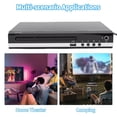 thumbnail image 4 of Reproductor De DVD 1080P Para Todas Las Regiones Para TV, Disco Multiformato Y USB, CD, MP3, 6,5 Mm, Compatible Con NTSC/PAL, Incluye Control Remoto, 4 of 7