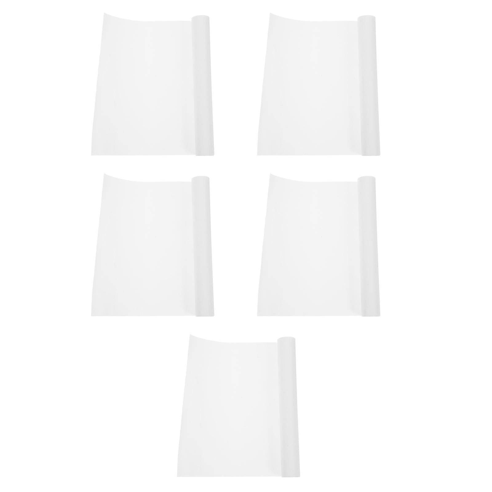 Hemoton 5-Pack Thermal Paper Rolls for Portable A4 Thermal Printers, Quick-Dry Blank Sheets Perfect for Fast, Efficient Printing in Various Settings