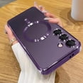 thumbnail image 2 of Phone case: Soft Clear Case for Galaxy A56 A36 A26 A16 A15 A55 A35 A25 A54 A34 A14 5G / Lens Full Protection / Compatible with Magnetic Wireless Charging / Shockproof Electroplated TPU Phone Cover, 2 of 11
