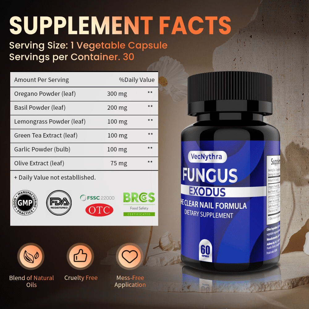 VecNythra Biotin Softgels for Skin and Nail Health, Primary Ingredient Biotin, 180 Capsules, Helps Promote Skin and Nail Health