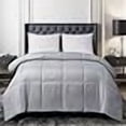 thumbnail image 3 of Blue Ridge Home Fashion Microfiber Down Alternative Comforter, Twin, Platinum, 3 of 4