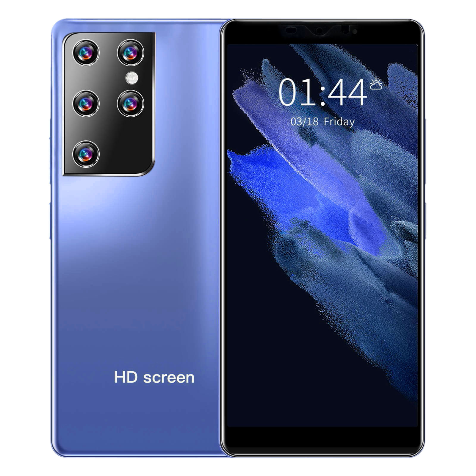 YFGEFTR S21+ Ultra 1GB Smartphone (Unlocked), Blue