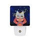 thumbnail image 1 of Wolfboy y la Fábrica de Todo Luz nocturna LED con sensor de anochecer a amanecer para dormitorio, baño, pasillo, escaleras - Lámpara LED nocturna de enchufe, 0.5W - 1 pieza, 1 of 6