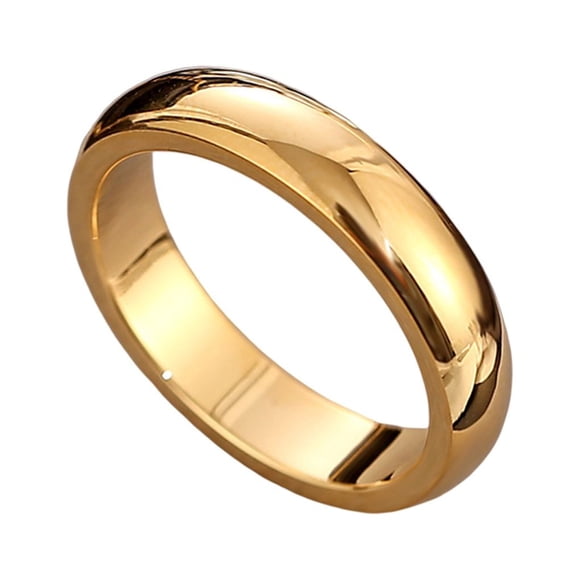 Anillo de Boda Minnieouse para Parejas Amantes de Aleación color Oro Tamaño 10