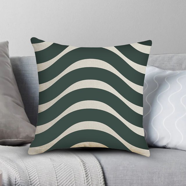 Black White Hugging Pillow Household Design Pattern Sand Pillow Standard Pillowcase