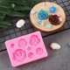 thumbnail image 2 of Moldes de silicona para decoración de pasteles y repostería, moldes para chocolate y dulce de azúcar, flores de pétalos de rosa, accesorios y herramientas para hornear en 3D, 2 of 6