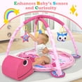 thumbnail image 3 of Babyeap 3-in-1 Baby Gym and Play Mat, Baby Activity with Ocean Ball Sensory Toys Gifts, 0-36 Months, 3 of 9