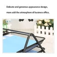 thumbnail image 6 of Blaxill Office Desktop Organizer, Metal Mesh Bookshelf, Storage Shelf, Multi-Layer File Tray, Black, 35x29.5x21cm, Office/Study, 6 of 9