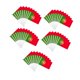 thumbnail image 2 of 50 piezas de banderas de mano decorativas, banderas impresas a una sola cara en palo, banderas pequeñas para Portugal, 2 of 8