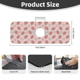 thumbnail image 2 of Pofeuu Strawberry And Flowers Print Splash Guard for Sink Faucet Sink Gadgets-Splash Guard Behind Faucet Drip Catcher for Kitchen, Bathroom,Sink Mat, 2 of 7