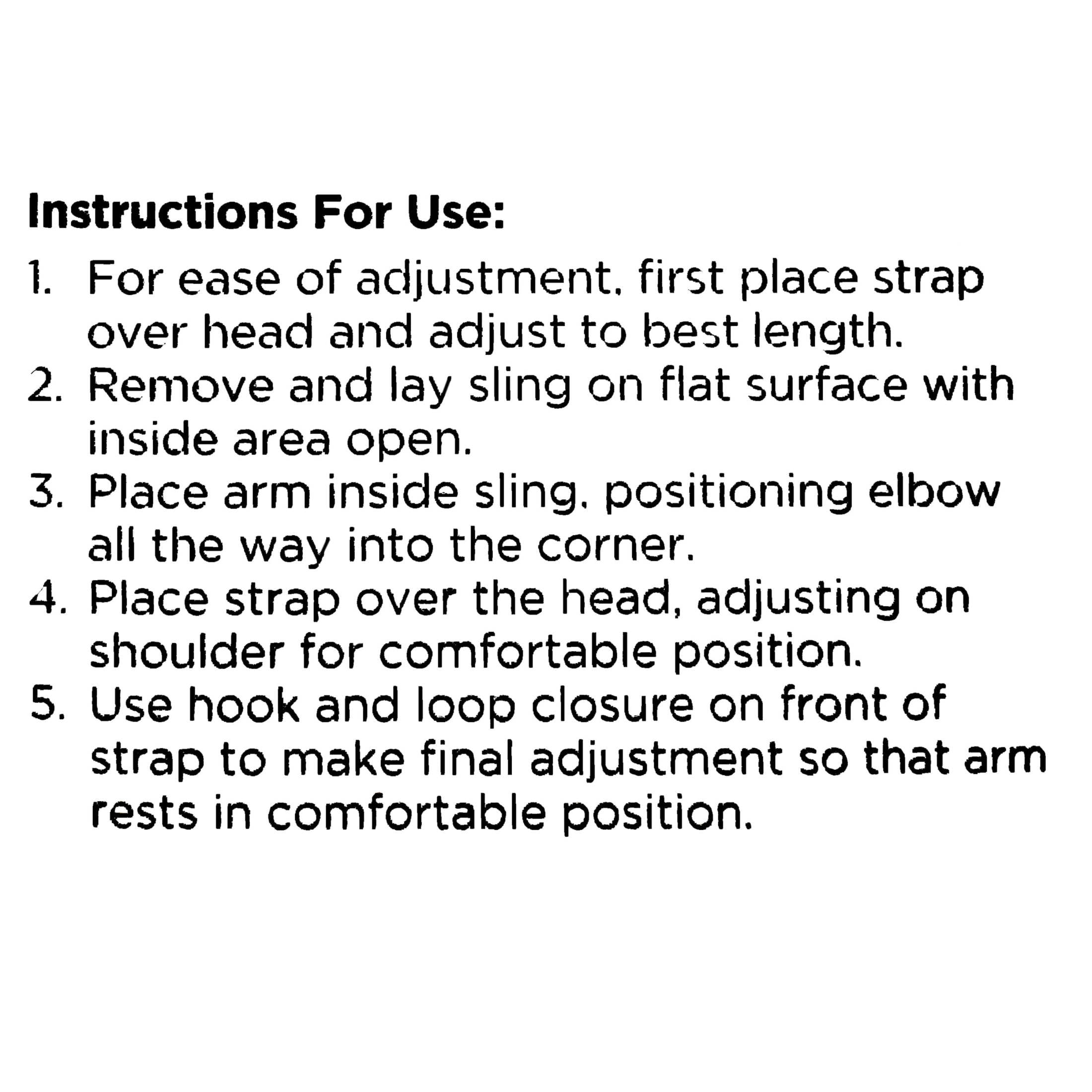 Equate Adult Adjustable Arm Sling