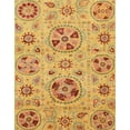 thumbnail image 1 of Ahgly Company Machine Washable Indoor Rectangle Abstract Papaya Orange Area Rugs, 5' x 8', 1 of 7