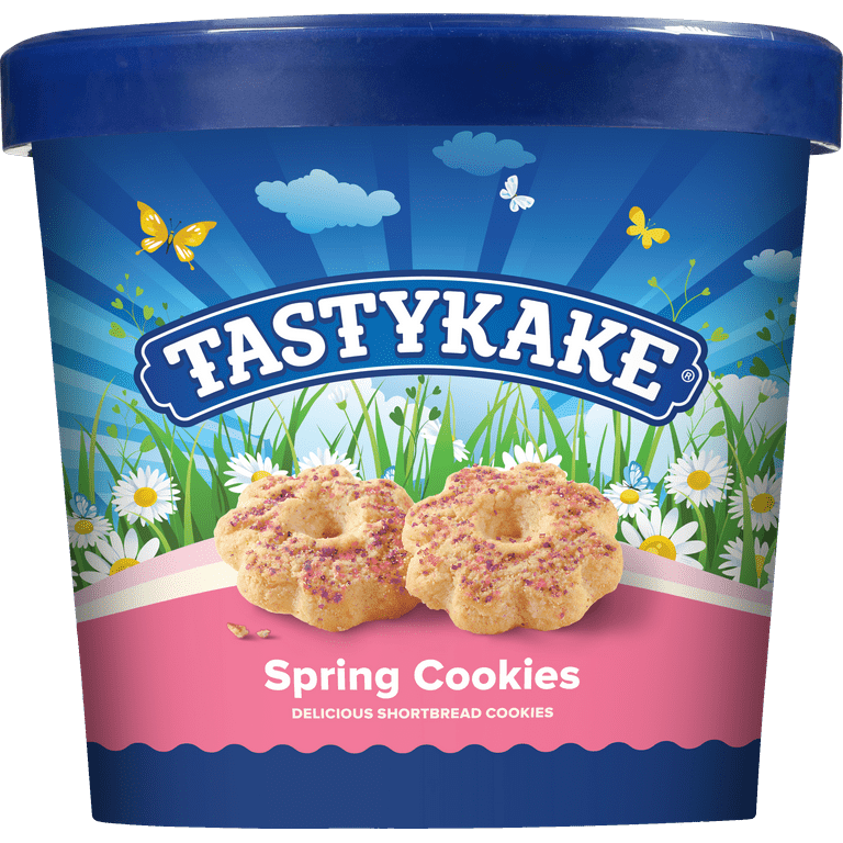 Tastykake® Delicious Shortbread Christmas Cookies 14 oz. Tub