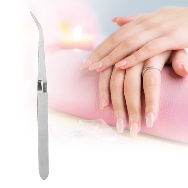 Herramienta de Pellizco para Uñas Acrílicas Pinzas para Dar Forma a las Uñas Acrílicas de Acero Inoxidable Herramienta para Arte de Uñas Varita Mágica Puntas de Gel ANGGREK Otros