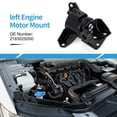 thumbnail image 2 of Unique Bargains Engine Motor Mount No.218302S000 Engine Mounting for HYUNDAI G4KE 2008-2019 Metal, 2 of 6