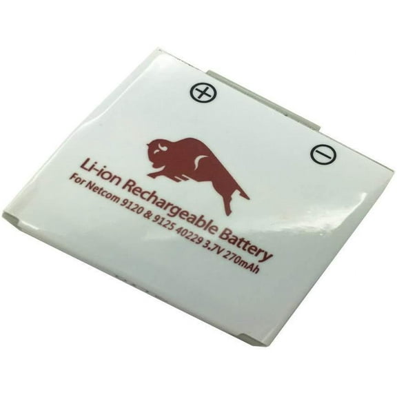 Premium GN9120 Battery - AvimaBasics - Compatible with Jabra GN Netcom 9120 & 9125 Part GN-14151-01 - AHB602823, SG081003 Wireless Headset - 270mAh, 3.7V, Lithium Polymer