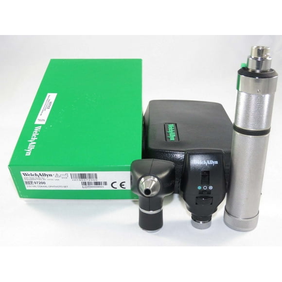 Welch Allyn Diagnostic Set with Ophthalmoscope, Otoscope, Non Rechargeable Handle in Box