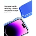 thumbnail image 3 of for iPhone 14 Pro Case Clear, [ Grade Protection] [Not Yellowing] Shockproof Phone Case for Apple iPhone 14 Pro 2022 - Gradient Blue, 3 of 12