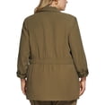 thumbnail image 2 of Calvin Klein Womens Plus Elastic Back Professional One-Button Blazer, 2 of 2