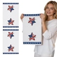 thumbnail image 5 of Independence Day Kitchen Towels, Set of 2 Patriotic Dish Cloths for 4th of July Decor, Cleaning and Holiday Kitchen Styling,July 4th Decorations, 5 of 6