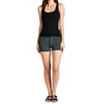 thumbnail image 2 of TheLovely Women's & Juniors Classic Casual 5 Pockets Ponte Solid Shorts, 2 of 2
