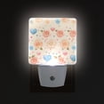thumbnail image 3 of Roses and Heart Night Light 2 Pack LED Nightlight Plug into Wall Dusk to Dawn Sensor Soft White, 3 of 7