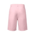 thumbnail image 7 of TrendOFT Mens Suit Sets Casual Formal Jackets And Shorts Two Piece Blazer Set Wedding Party Business Wear Pink XXL, 7 of 7