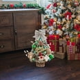 thumbnail image 3 of 0.6m Mini LED Christmas Tree Tabletop Holiday Decoration for Home Lifelike Artificial Tree with Lights Compact Desktop Festive Ornament Christmas Gift, 3 of 4