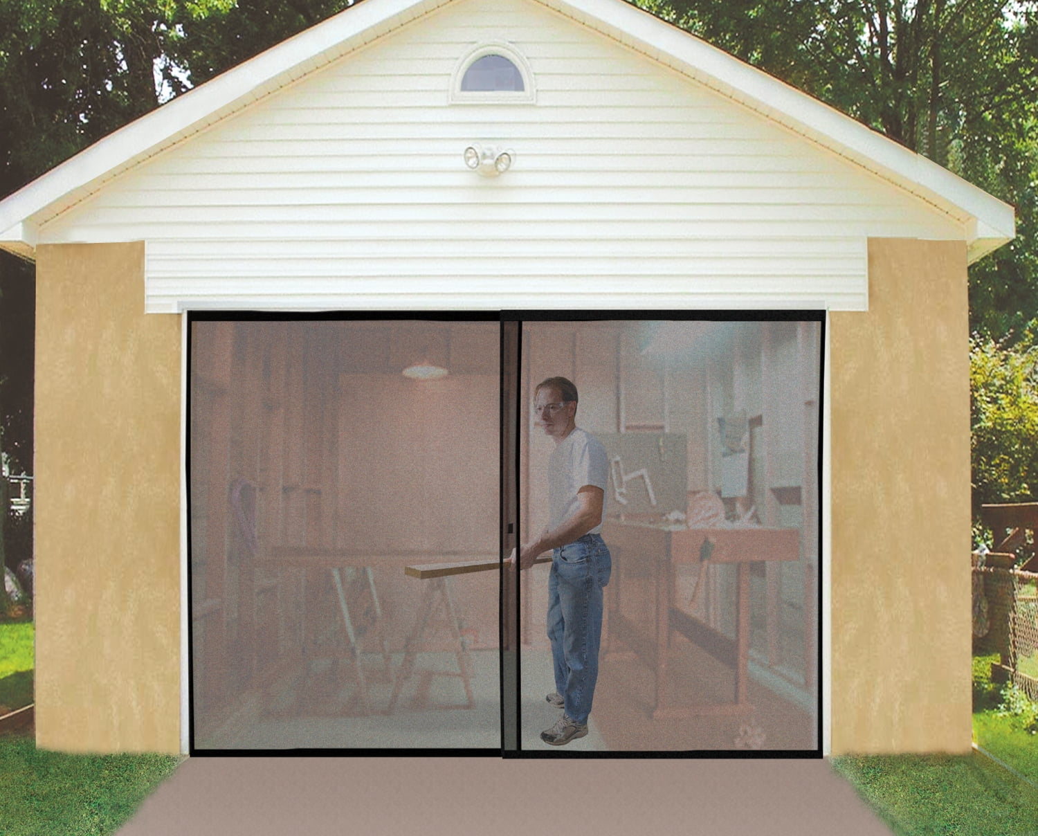 Ideaworks Garage Door Screen Single Walmart Canada