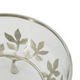 thumbnail image 5 of 13.5 x 13.5 x 8" Glass Bowl with Ring and Floral Stand, 5 of 5