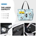 thumbnail image 3 of Gaeub Cute Panda Bear Beach Travel Bag, Multi-Pocket Beach Bag, Summer Vacation Bag, Beach Essentials Tote, 3 of 7