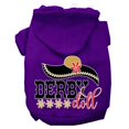 thumbnail image 1 of Mirage Pet 62-459 PRXS Poupée Derby Sérigraphie Chien Hoodie&44; Violet - Extra Small, 1 of 1