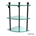 thumbnail image 5 of Three Tier Corner Glass Shelf - Venetian Bronze, 5 of 5